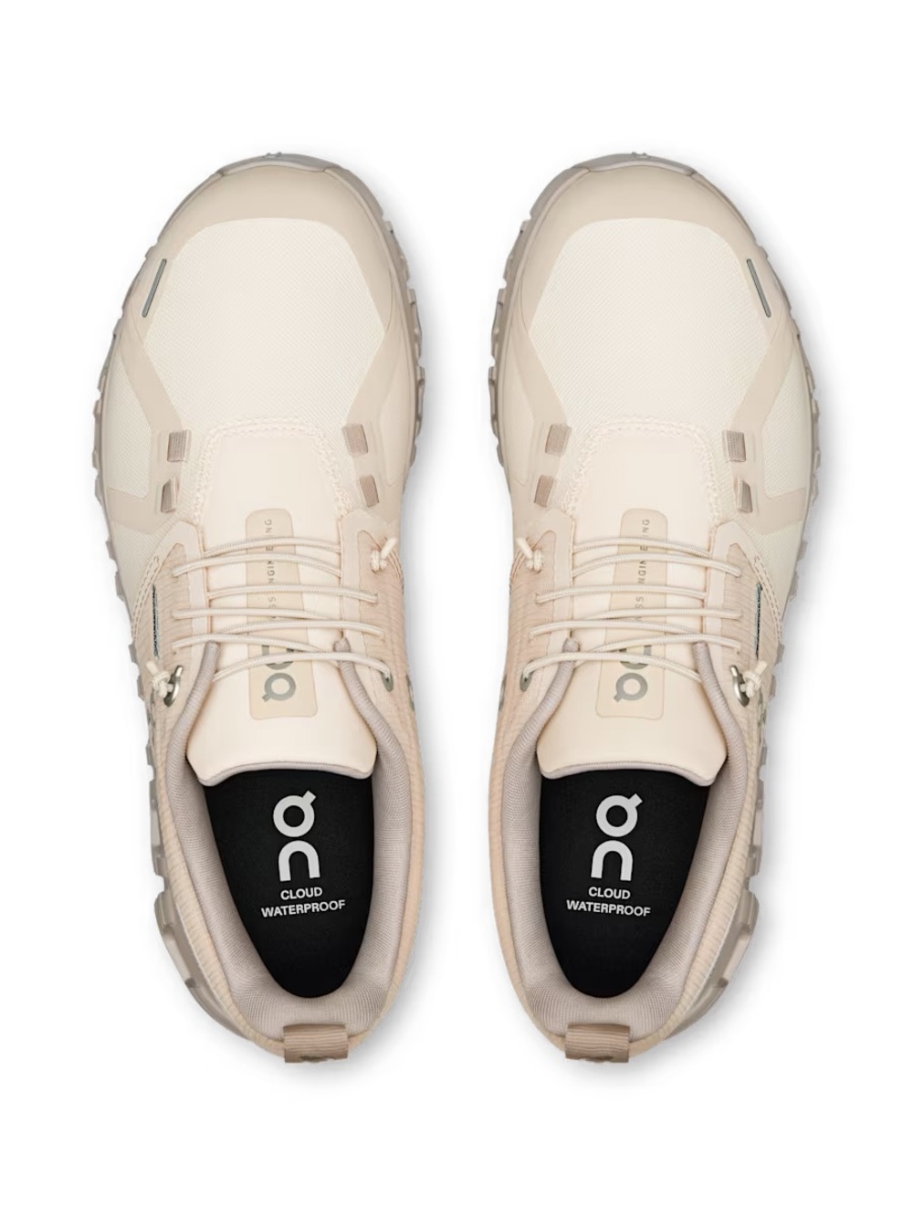 On Cloud Waterproof Sneakers in Light Gray